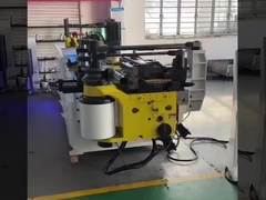 Mesin bending pipa CNC90 untuk pembengkokan pipa knalpot, pembengkok pipa dengan booster belakang