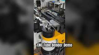 Lihat Demo Mesin Bending Tabung CNC Terkendali PLC CNC50REM